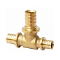 Тройник латунный для PEX-PEX труб 20-16-20 PN 16  под надвижную гильзу  MVI SF.441.050405 купить в Санкт-Петербурге | "Проконсим"